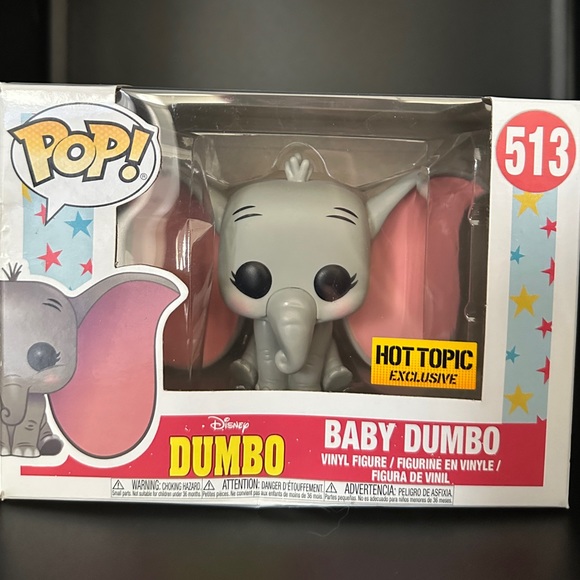 BABY DUMBO # 513
#babydumbo #disney #funko #hottopicexclusive #dumbo - Picture 1 of 1